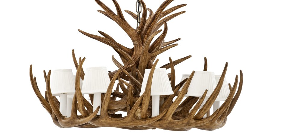 Люстра Eichholtz Chandelier Horn Highlands - Loft-Concept в Тюмени