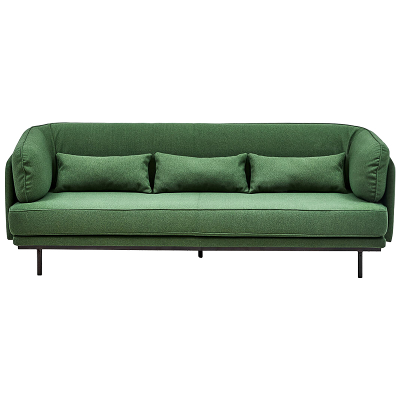 Диван Vibek Sofa Зеленый Черный Диван Vibek Sofa Зеленый Черный в Тюмени | Loft Concept