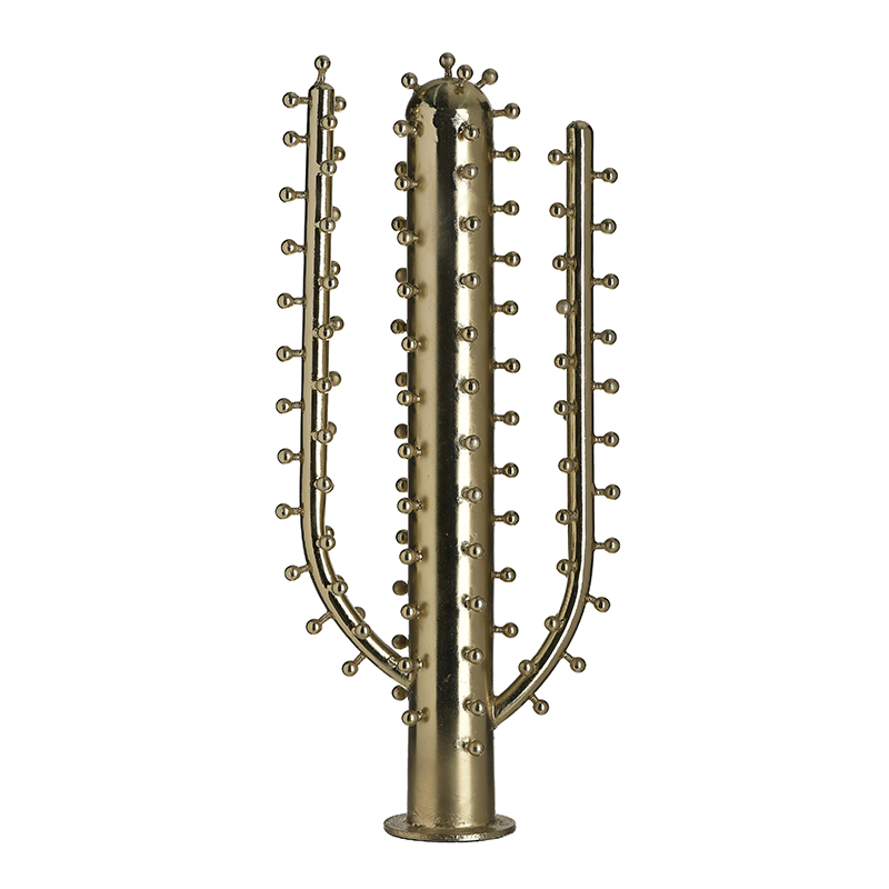 Статуэтка Metal Cactus 46 Золотой Статуэтка Metal Cactus 46 Золотой в Тюмени | Loft Concept