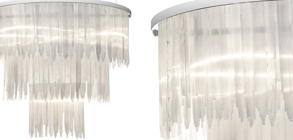 Люстра LAMP SELENITE ROUND chromium 85 Люстра LAMP SELENITE ROUND chromium 85 - Loft-Concept в Тюмени