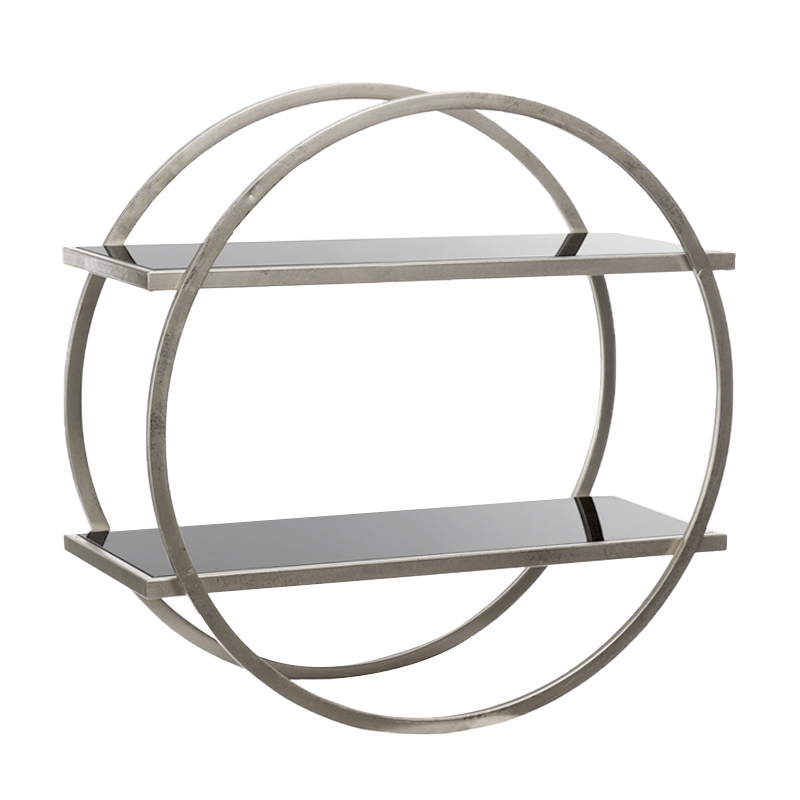 Полка Circle Silver Серый Серебряный Полка Circle Silver Серый Серебряный в Тюмени | Loft Concept