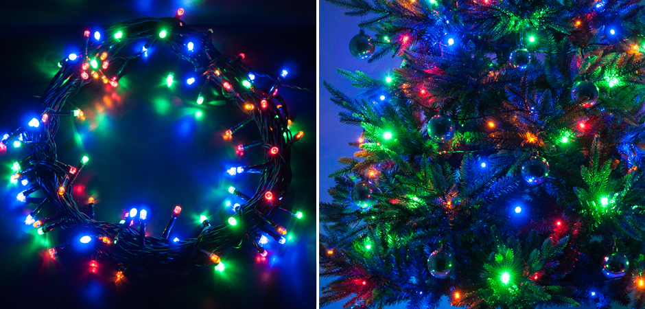 Интерьерная Гирлянда Цветные диоды - Loft-Concept в Тюмени