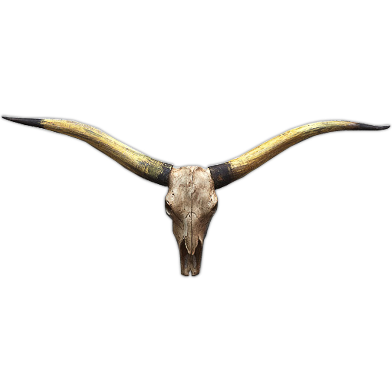 Аксессуар на стену Bull Skull beige Бежевый Аксессуар на стену Bull Skull beige Бежевый в Тюмени | Loft Concept