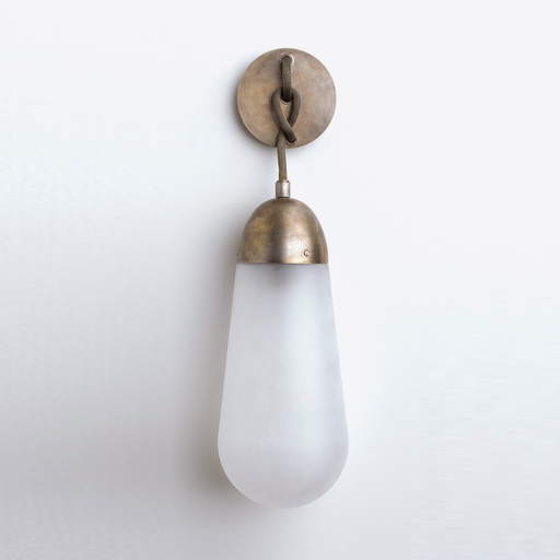 Бра LARIAT SCONCE Apparatus Studio Латунь Молочный Бра LARIAT SCONCE Apparatus Studio Латунь Молочный в Тюмени | Loft Concept