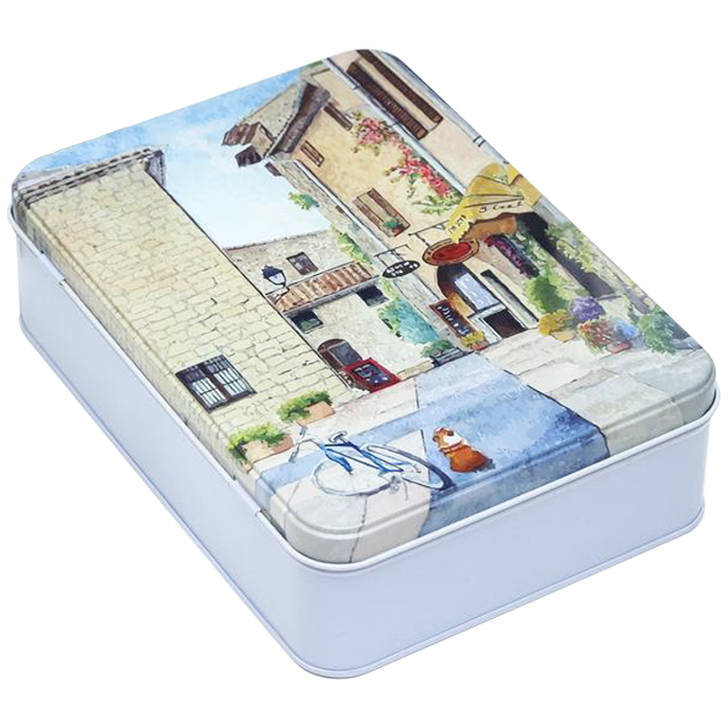 Шкатулка металлическая Sunny Street Rectangular Metal Box Мульти Шкатулка металлическая Sunny Street Rectangular Metal Box Мульти в Тюмени | Loft Concept