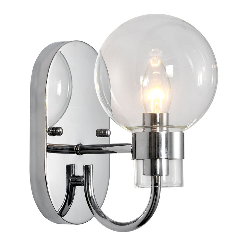 Бра Votrom Sconce chrome Хром Прозрачный (Transparent) Бра Votrom Sconce chrome Хром Прозрачный (Transparent) в Тюмени | Loft Concept