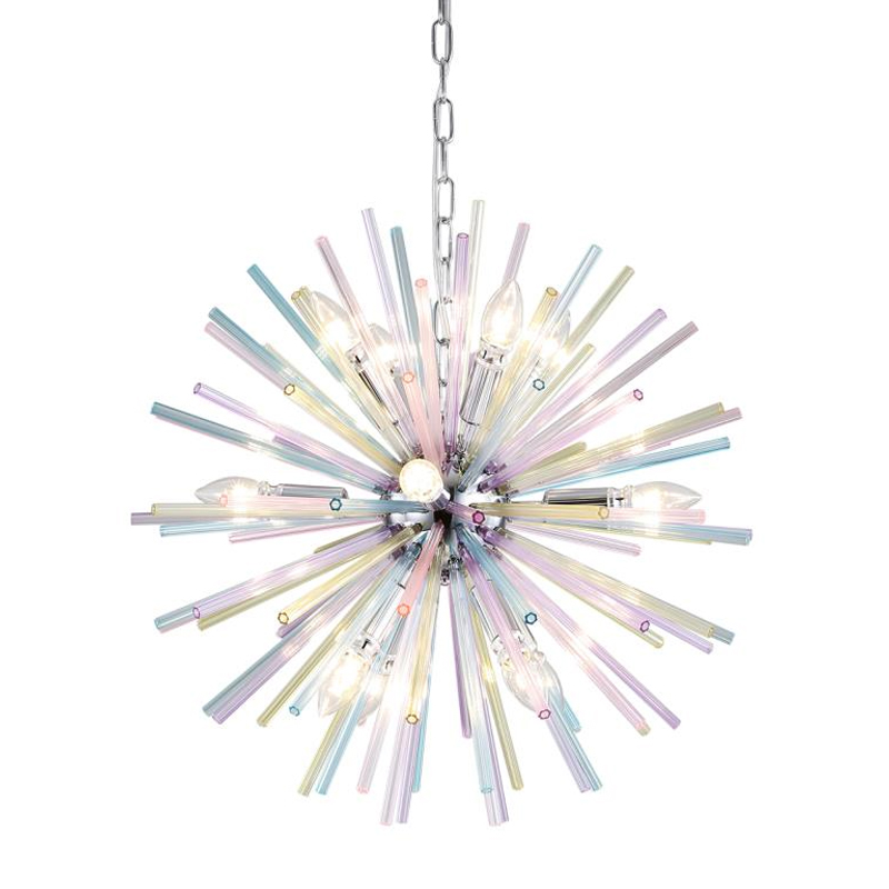 Люстра Colored Astra Chandelier 60 Хром Люстра Colored Astra Chandelier 60 Хром в Тюмени | Loft Concept