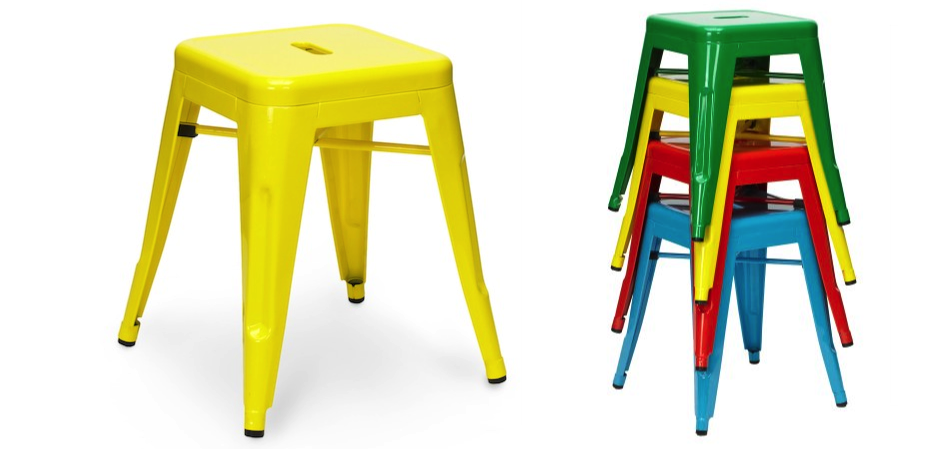 Кухонный стул Tolix Kitchen Stool 45 Кухонный стул Tolix Kitchen Stool 45 - Loft-Concept в Тюмени