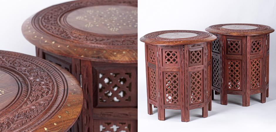 Столик Indian inlay Table Столик Indian inlay Table - Loft-Concept в Тюмени
