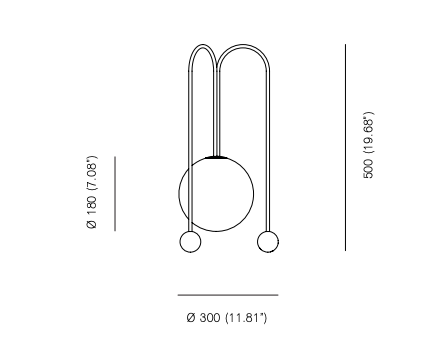 Настольная лампа Michael Anastassiades Fontana Amorosa Bell Настольная лампа Michael Anastassiades Fontana Amorosa Bell в Тюмени