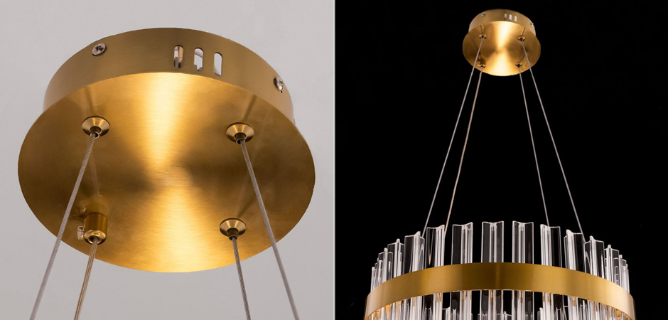 Круглая Люстра Кольцо Хрусталь диаметр 40 см RING Saturno Not Baroncelli Brass Круглая Люстра Кольцо Хрусталь диаметр 40 см RING Saturno Not Baroncelli Brass - Loft-Concept в Тюмени