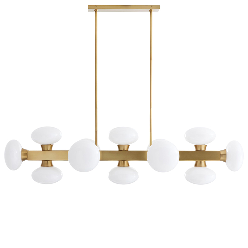 Люстра Arteriors KLARISSA CHANDELIER Золотой Белый Люстра Arteriors KLARISSA CHANDELIER Золотой Белый в Тюмени | Loft Concept