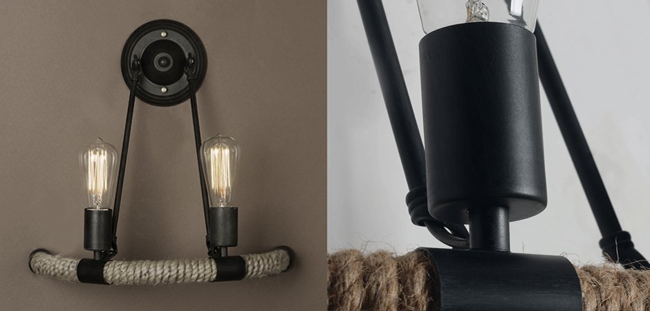 Бра Arco Loft Rope Light Бра Arco Loft Rope Light - Loft-Concept в Тюмени