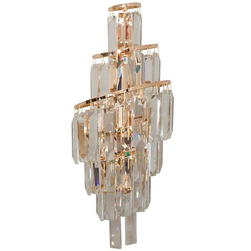 Бра Odeon Cascade Wall Lamp Gold 38 Прозрачное Стекло Золотой Бра Odeon Cascade Wall Lamp Gold 38 Прозрачное Стекло Золотой в Тюмени | Loft Concept