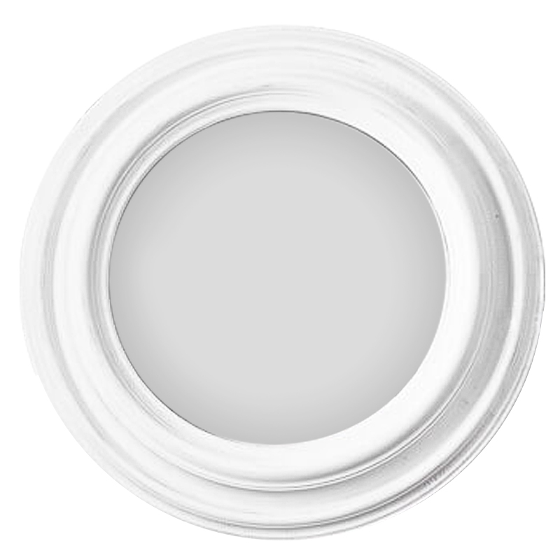 Зеркало Colbert Mirror White 55 Белый винтажная патина Зеркало Colbert Mirror White 55 Белый винтажная патина в Тюмени | Loft Concept