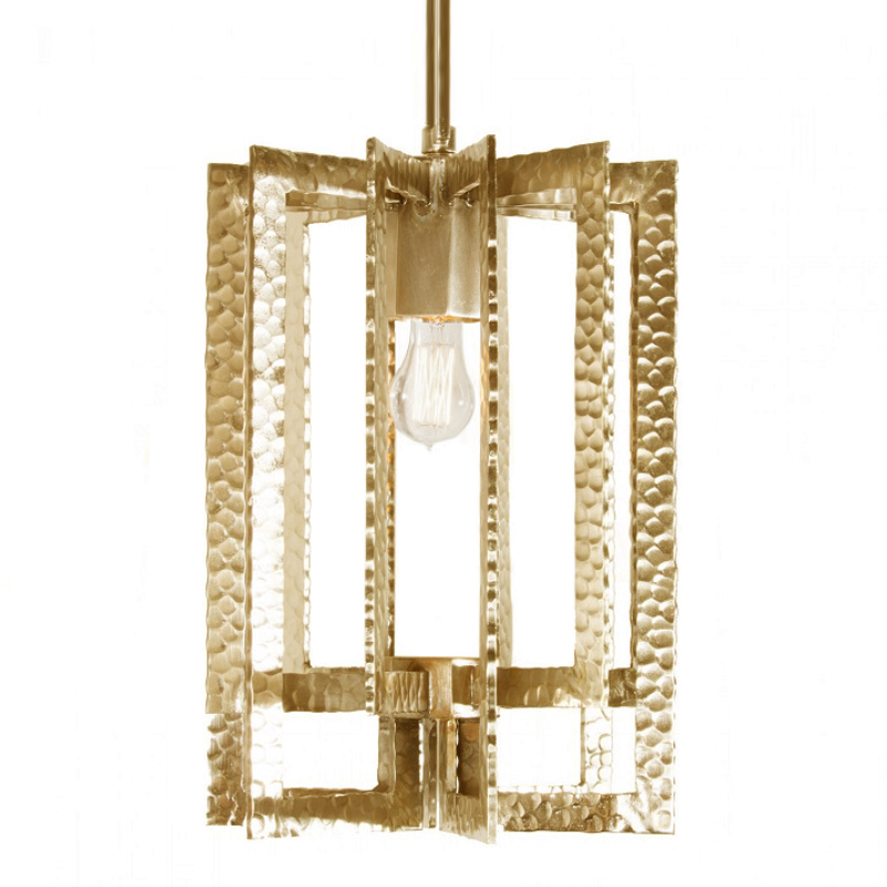 Подвесной Светильник Textured Cage Pendant Lamp gold Латунь Подвесной Светильник Textured Cage Pendant Lamp gold Латунь в Тюмени | Loft Concept