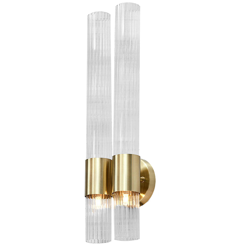 Бра Ingvar sconce Прозрачный Глянцевое золото Бра Ingvar sconce Прозрачный Глянцевое золото в Тюмени | Loft Concept