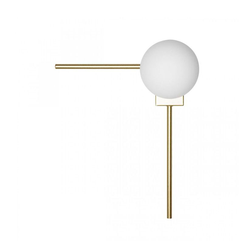 Бра Direct Rays Gold 32 см Белый Золотой Бра Direct Rays Gold 32 см Белый Золотой в Тюмени | Loft Concept
