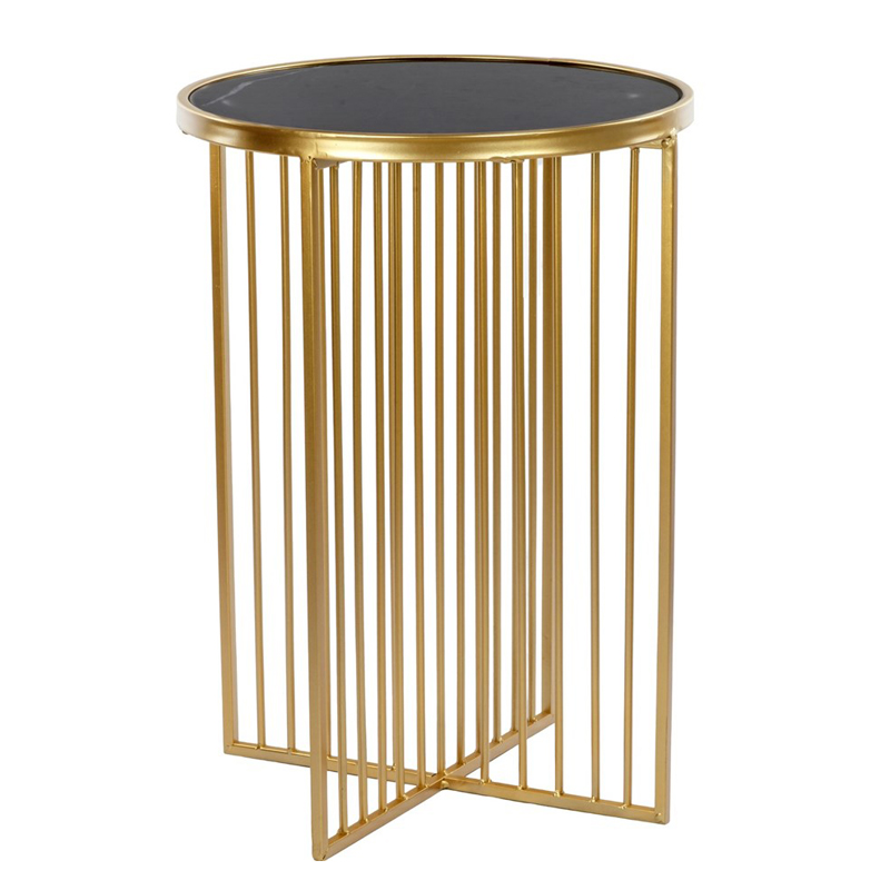 Приставной стол Side Table Marble crossed чёрный мрамор Черный Мрамор Nero Золотой Приставной стол Side Table Marble crossed чёрный мрамор Черный Мрамор Nero Золотой в Тюмени | Loft Concept