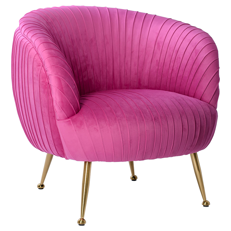 Кресло SOUFFLE CHAIR pink velor Розовый Кресло SOUFFLE CHAIR pink velor Розовый в Тюмени | Loft Concept