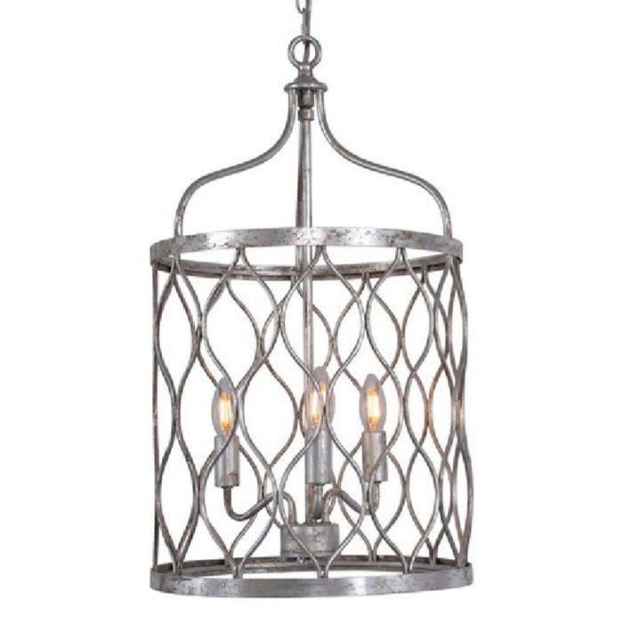 Подвесные светильники Lantern Silver Net M Pendant lamp Серебряный Подвесные светильники Lantern Silver Net M Pendant lamp Серебряный в Тюмени | Loft Concept