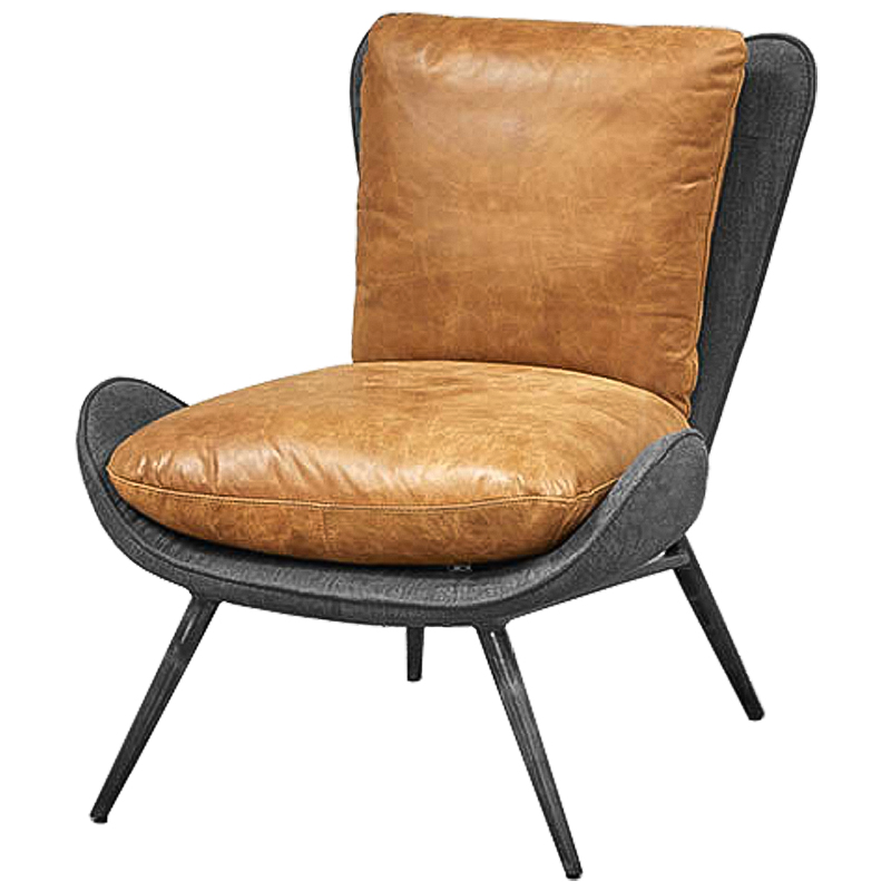 Кресло Uberto Chair Серый Карамель в Тюмени | Loft Concept 