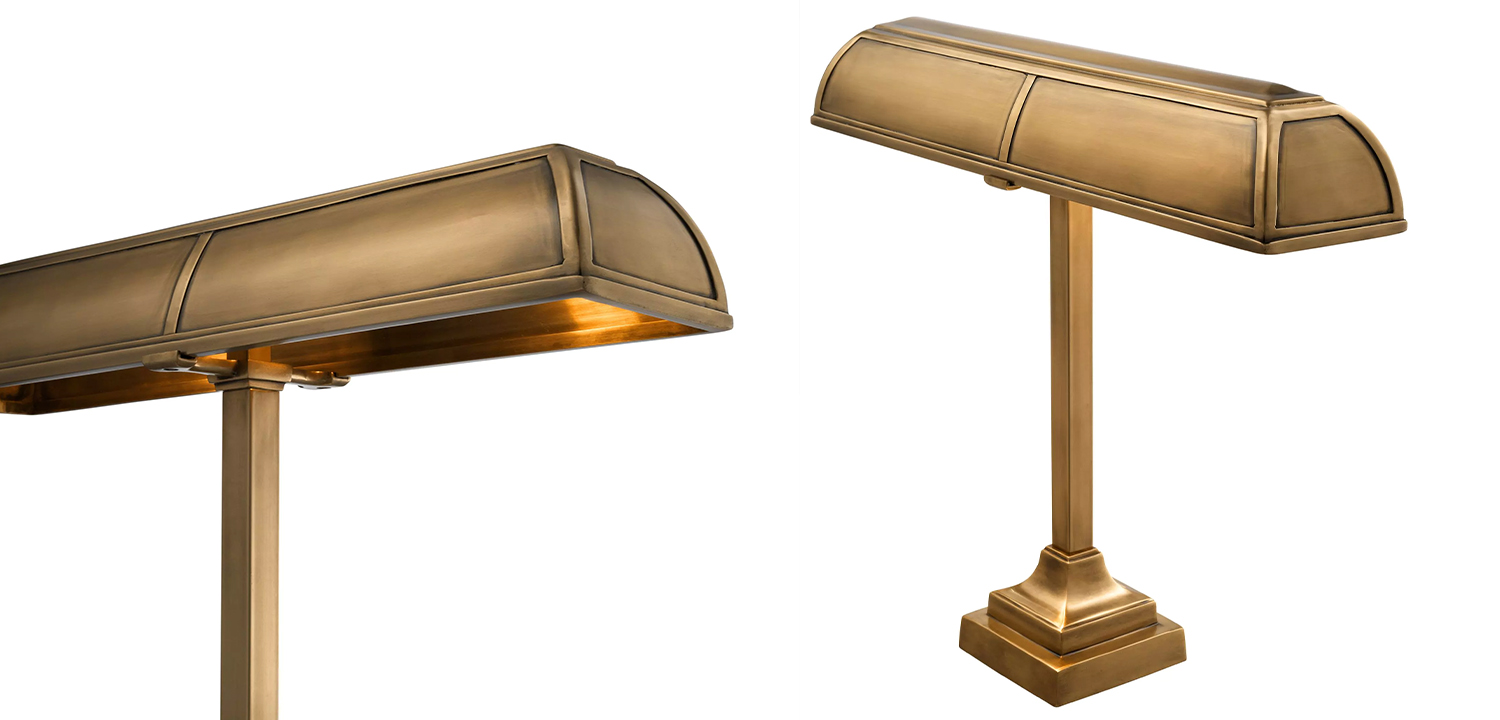 Настольная лампа Eichholtz Desk Lamp Banker Trust - фото