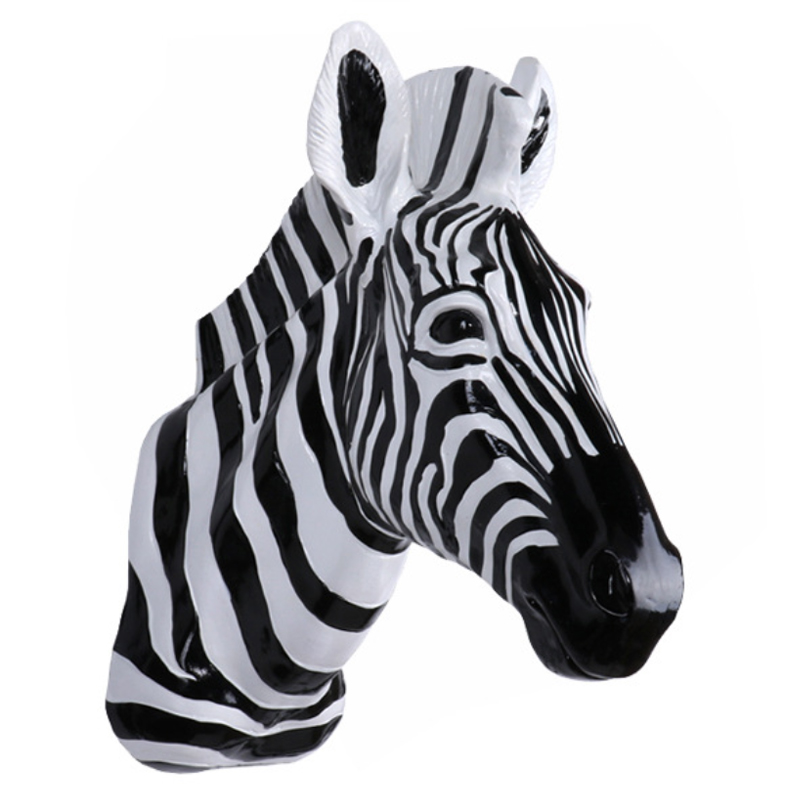 Декоративная голова зебры Zebra Декоративная голова зебры Zebra в Тюмени | Loft Concept