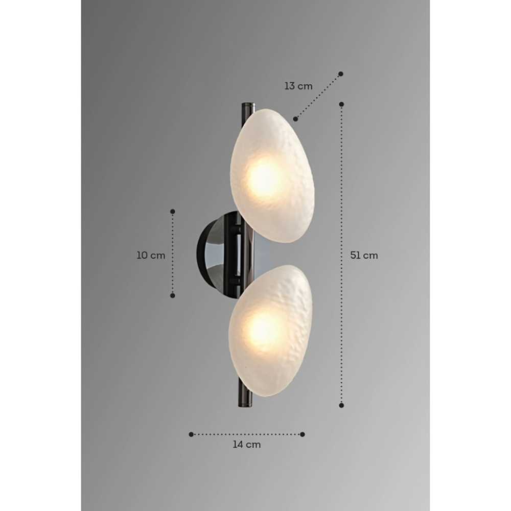 Бра LINDIS FROST LONG WALL 2 лампы Молочное стекло  в Тюмени