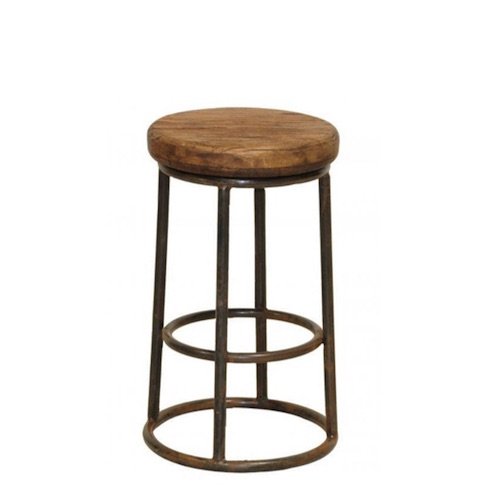 Барный стул Industrial Rust London Counter Stool Коричневый Барный стул Industrial Rust London Counter Stool Коричневый в Тюмени | Loft Concept