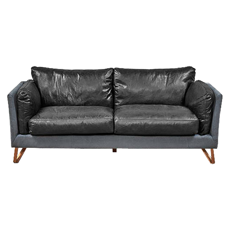 Диван Grayscale Sofa Графит Серый Медь Диван Grayscale Sofa Графит Серый Медь в Тюмени | Loft Concept