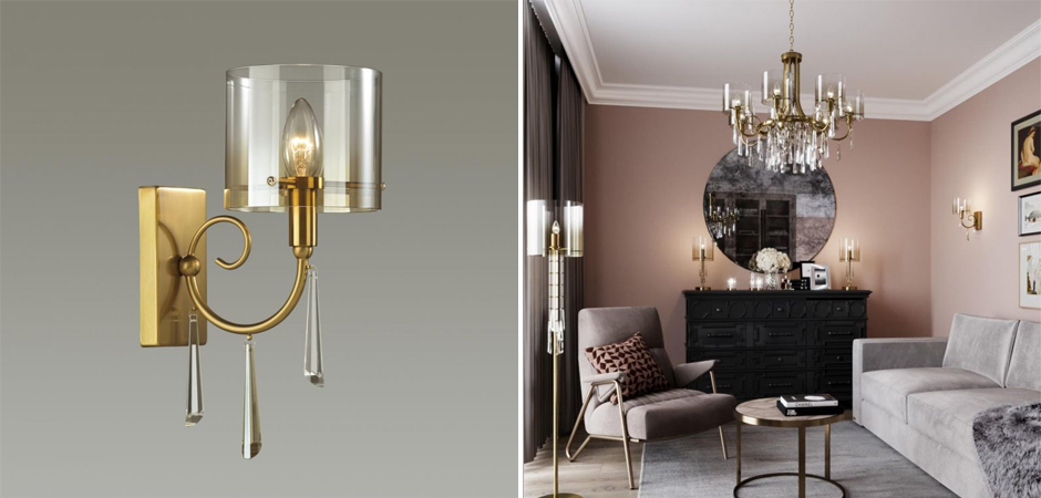 Бра Glass World Bronze Бра Glass World Bronze - Loft-Concept в Тюмени