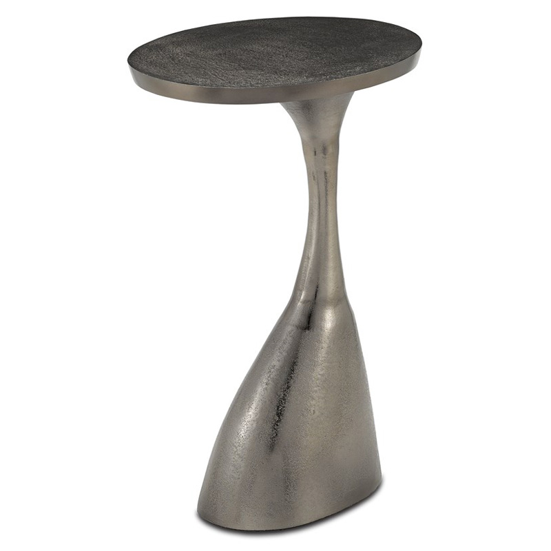 Приставной стол Ishaan Black Accent Table Серый (Gray) Приставной стол Ishaan Black Accent Table Серый (Gray) в Тюмени | Loft Concept
