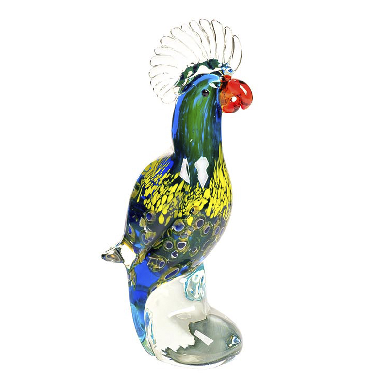 Статуэтка Glass Colored Parrot Мульти Статуэтка Glass Colored Parrot Мульти в Тюмени | Loft Concept