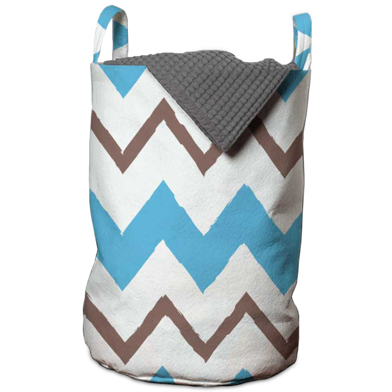 Корзина Blue Zigzag Basket Мульти Корзина Blue Zigzag Basket Мульти в Тюмени | Loft Concept
