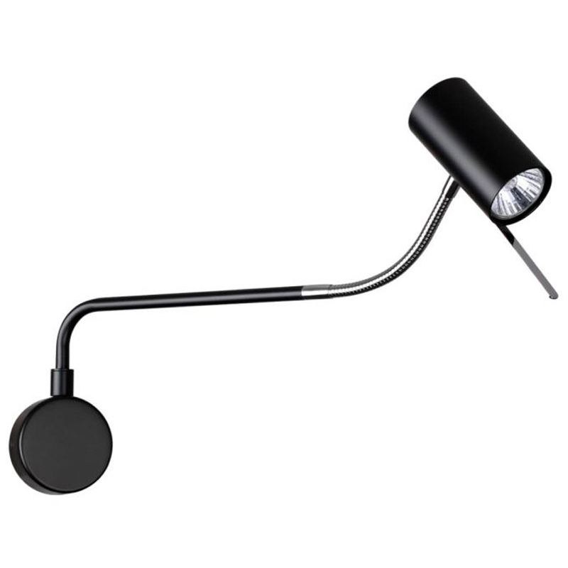 Гибкое бра Trumpet Wall Lamp Хром Хром Черный Гибкое бра Trumpet Wall Lamp Хром Хром Черный в Тюмени | Loft Concept