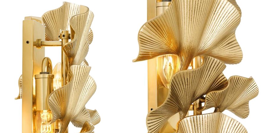 Бра Eichholtz Wall Lamp Olivier Gold 111338 Бра Eichholtz Wall Lamp Olivier Gold 111338 - Loft-Concept в Тюмени
