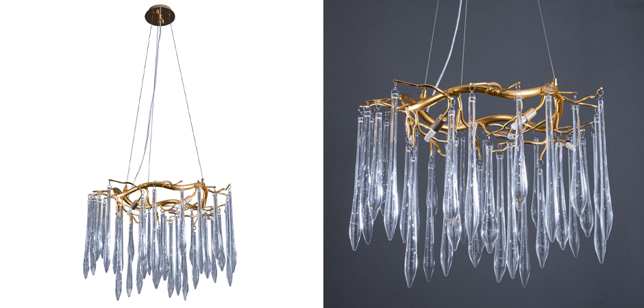 Хрустальная Люстра Whisper Rain Gold Хрустальная Люстра Whisper Rain Gold - Loft-Concept в Тюмени