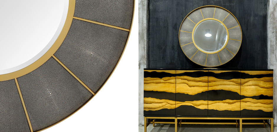 Зеркало Sectors Circle Mirror Зеркало Sectors Circle Mirror - Loft-Concept в Тюмени