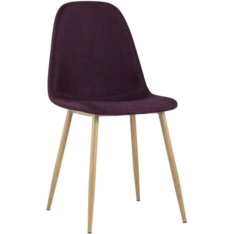 Стул Archie Chair Ткань Рогожка Фиолетовый цвет Фиолетовый Древесина Стул Archie Chair Ткань Рогожка Фиолетовый цвет Фиолетовый Древесина в Тюмени | Loft Concept