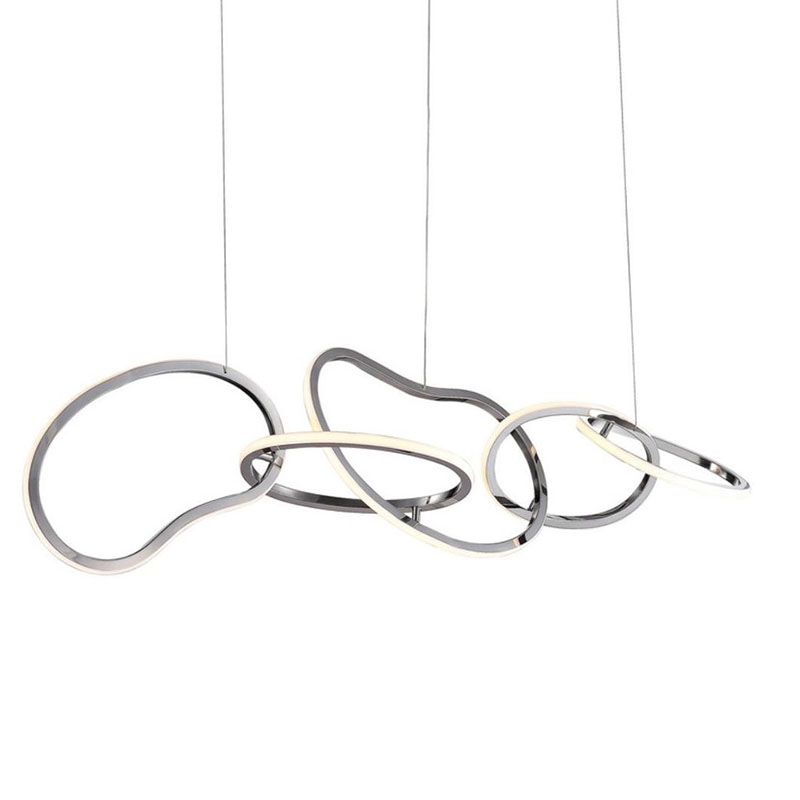 Unfolded Hanging RING Silver Хром Unfolded Hanging RING Silver Хром в Тюмени | Loft Concept