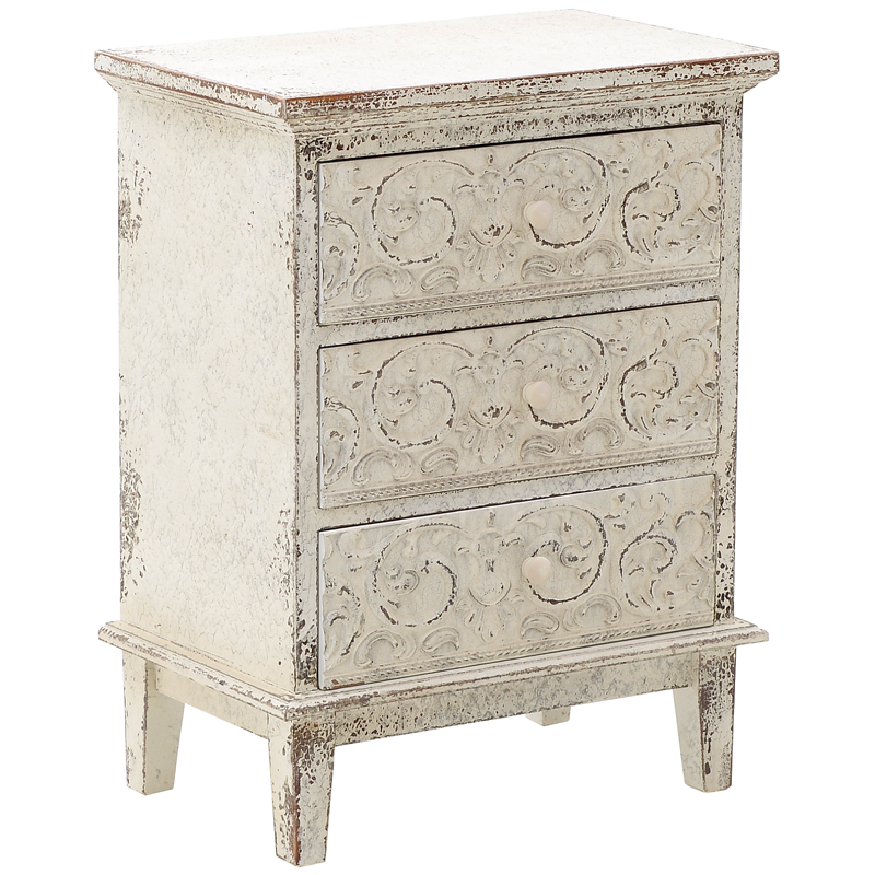 Тумба Senchia Provence Nightstand Молочный Тумба Senchia Provence Nightstand Молочный в Тюмени | Loft Concept