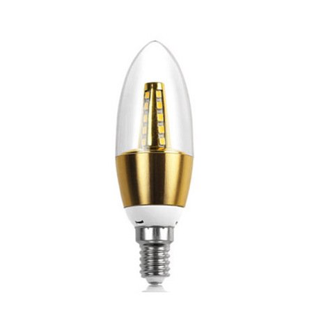 Прозрачная лампочка LED E14 с позолотой Глянцевое золото Прозрачная лампочка LED E14 с позолотой Глянцевое золото в Тюмени | Loft Concept