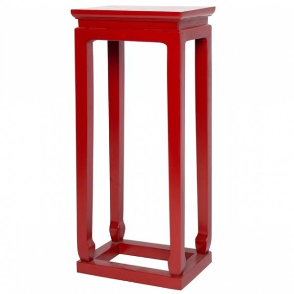 Приставной столик Chinese Side Table Red Красный Приставной столик Chinese Side Table Red Красный в Тюмени | Loft Concept