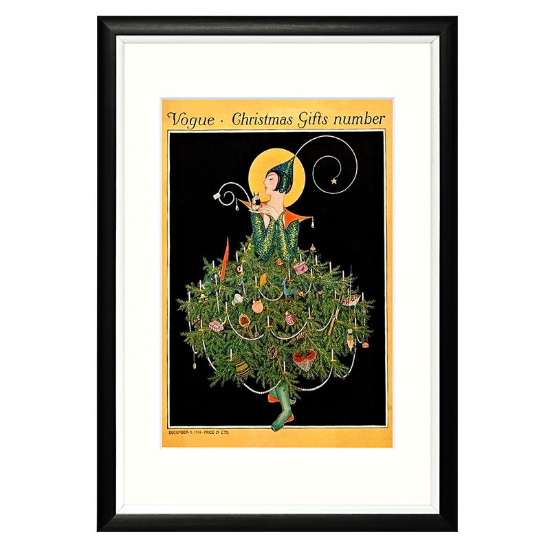 Постер Vogue Christmas Мульти Постер Vogue Christmas Мульти в Тюмени | Loft Concept
