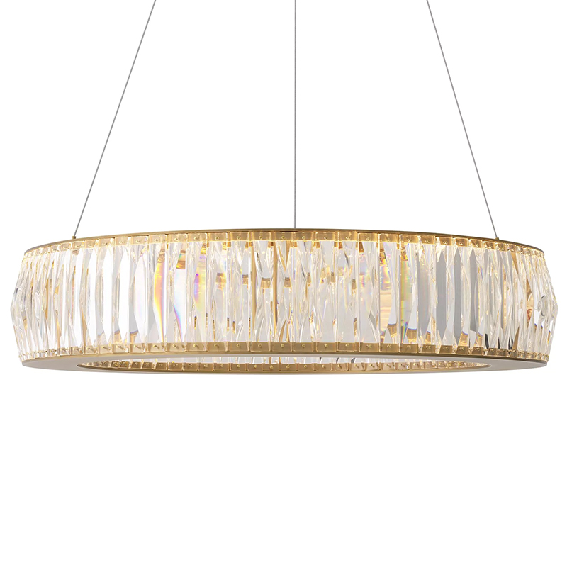 Люстра Eichholtz Chandelier Vancouver S Brass Латунь Прозрачное Стекло Люстра Eichholtz Chandelier Vancouver S Brass Латунь Прозрачное Стекло в Тюмени | Loft Concept