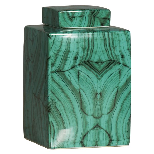 Декоративный сосуд MALACHITE Малахит Декоративный сосуд MALACHITE Малахит в Тюмени | Loft Concept