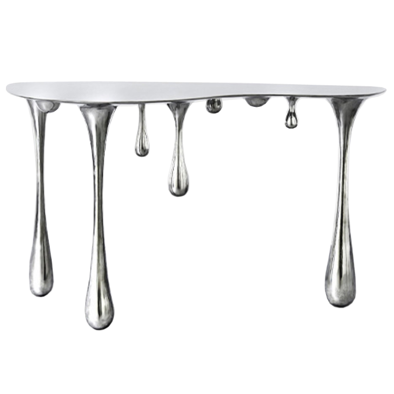 Дизайнерская Консоль Melting Silver Console Zhipeng Tan Серебряный Дизайнерская Консоль Melting Silver Console Zhipeng Tan Серебряный в Тюмени | Loft Concept