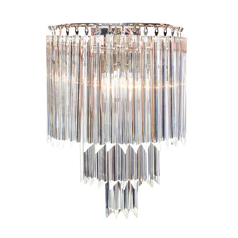 Бра Odeon Glass Wall Sconce Хром Прозрачное Стекло Бра Odeon Glass Wall Sconce Хром Прозрачное Стекло в Тюмени | Loft Concept