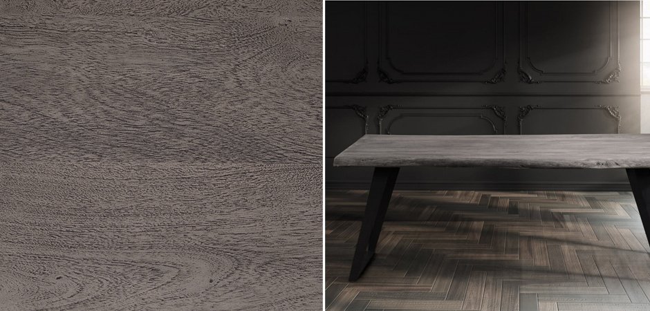 Обеденный стол Eco Dark Wood Обеденный стол Eco Dark Wood - Loft-Concept в Тюмени